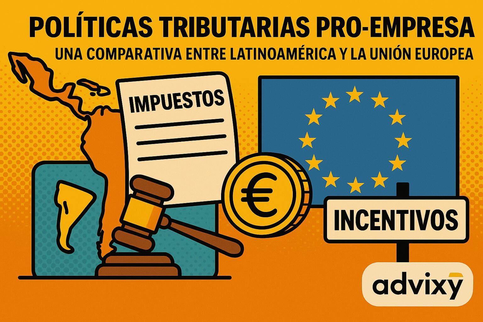 politicas tributarias pro empresa comparativa fiscal latinoamerica europa